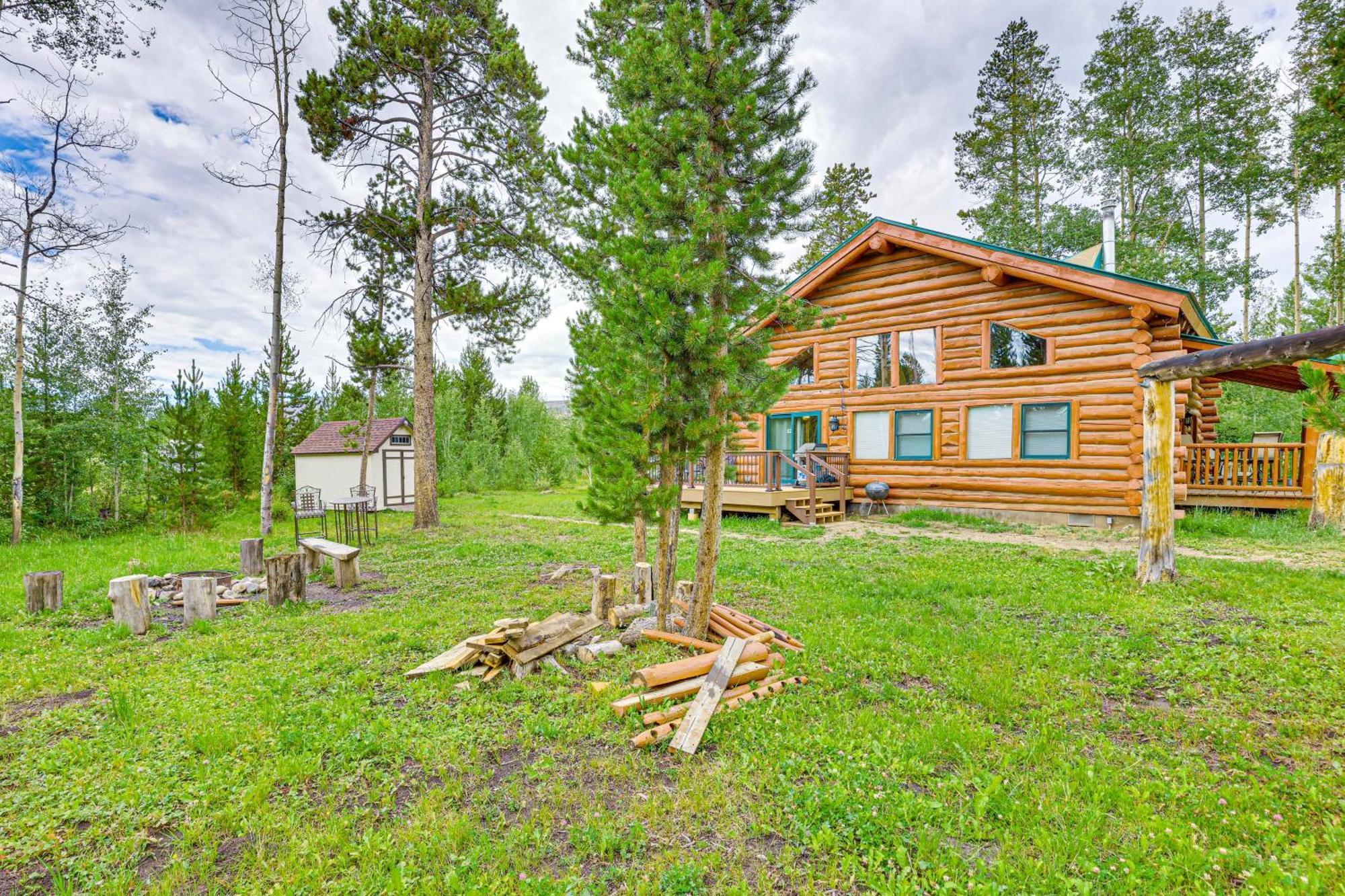Grand Lake Cabin With Direct Access To Rocky Mtn Np! 外观 照片