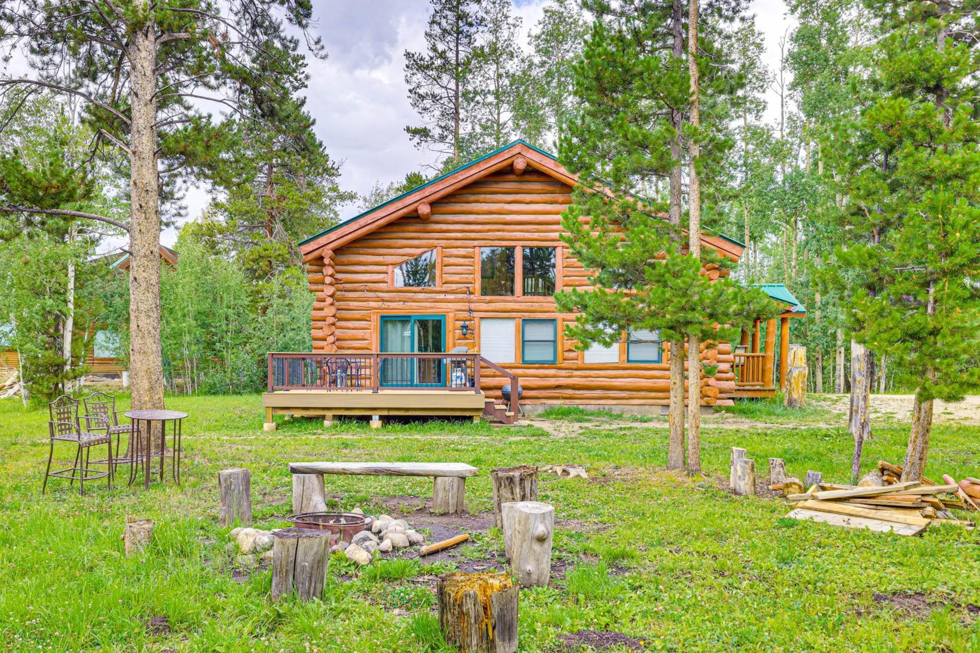 Grand Lake Cabin With Direct Access To Rocky Mtn Np! 外观 照片